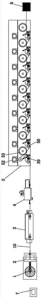 Wiredrawing system for steel wires