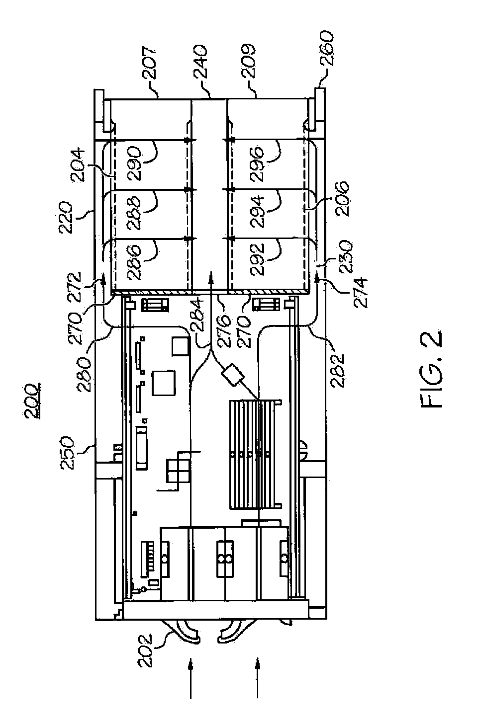 Acoustic noise reduction using airflow management