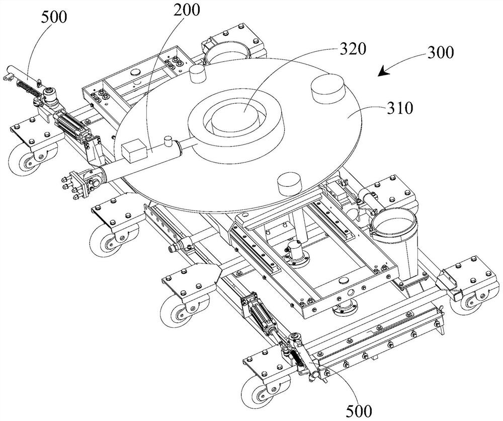 Sweeping device and garbage sweeper