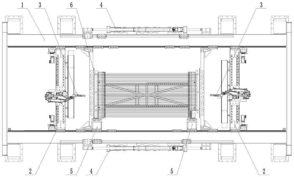 Flexible assembling and welding workstation for finned radiator for transformer and production method