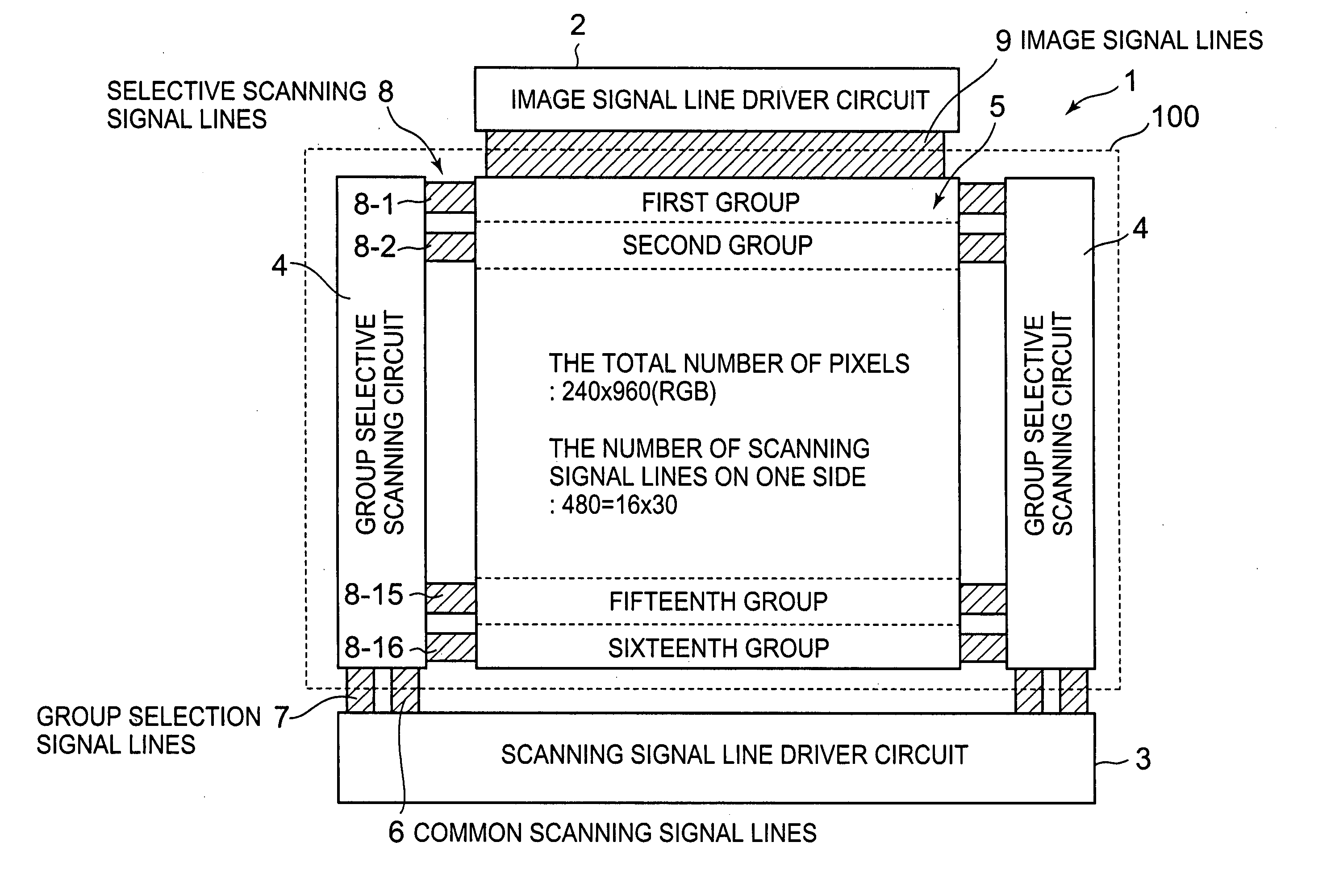 Image display device and image display method