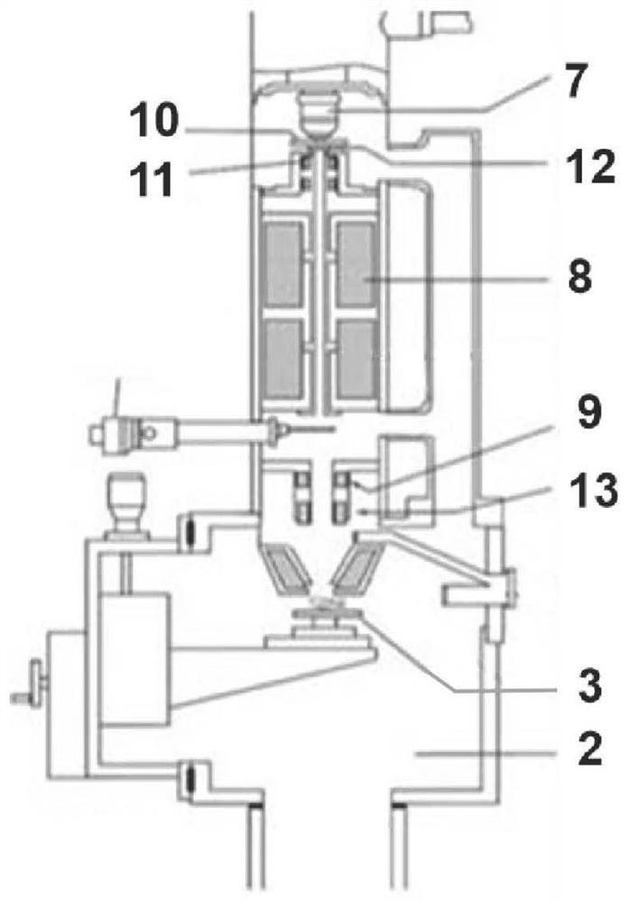 Flat insertion type electronic probe and detection method