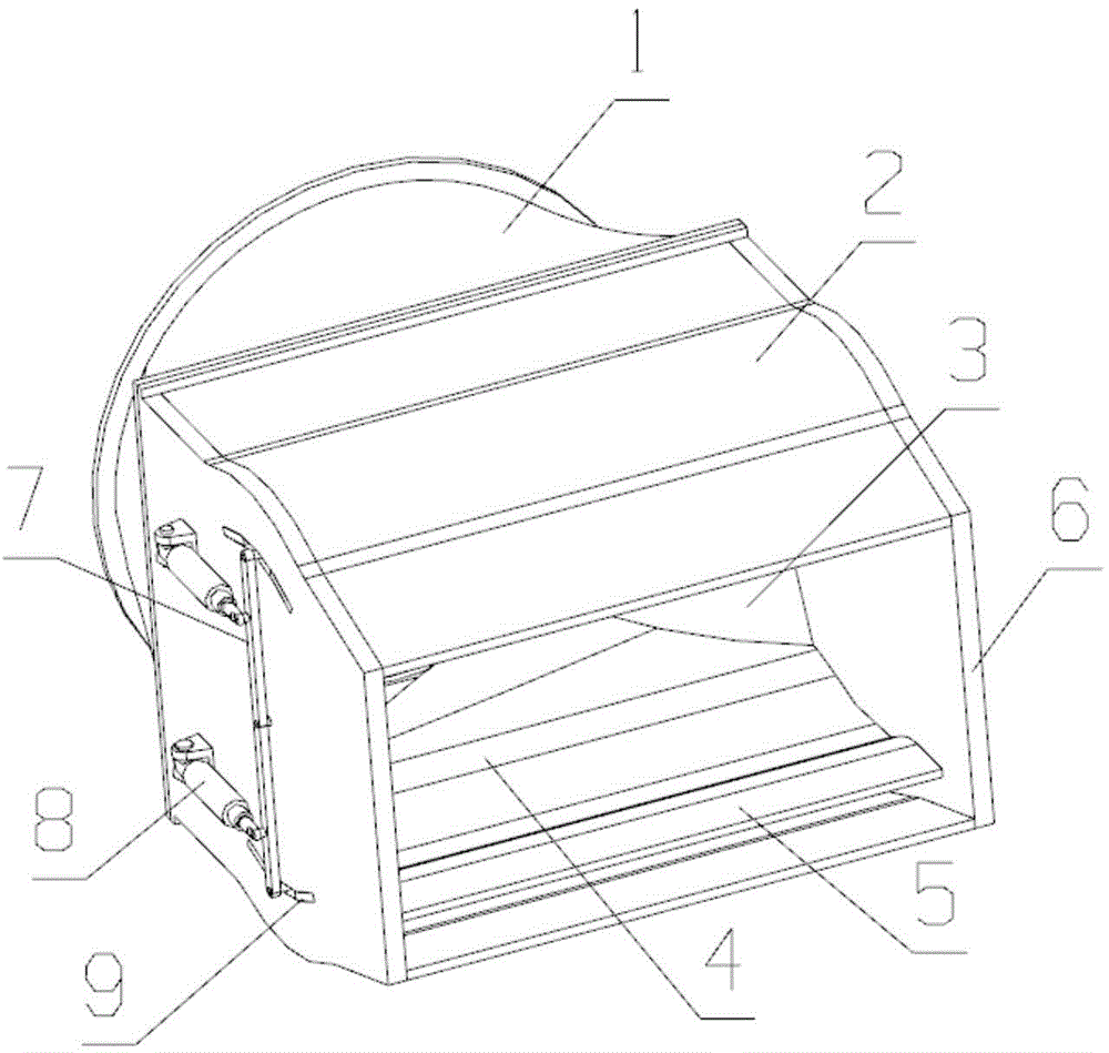 Novel binary vector spraying pipe