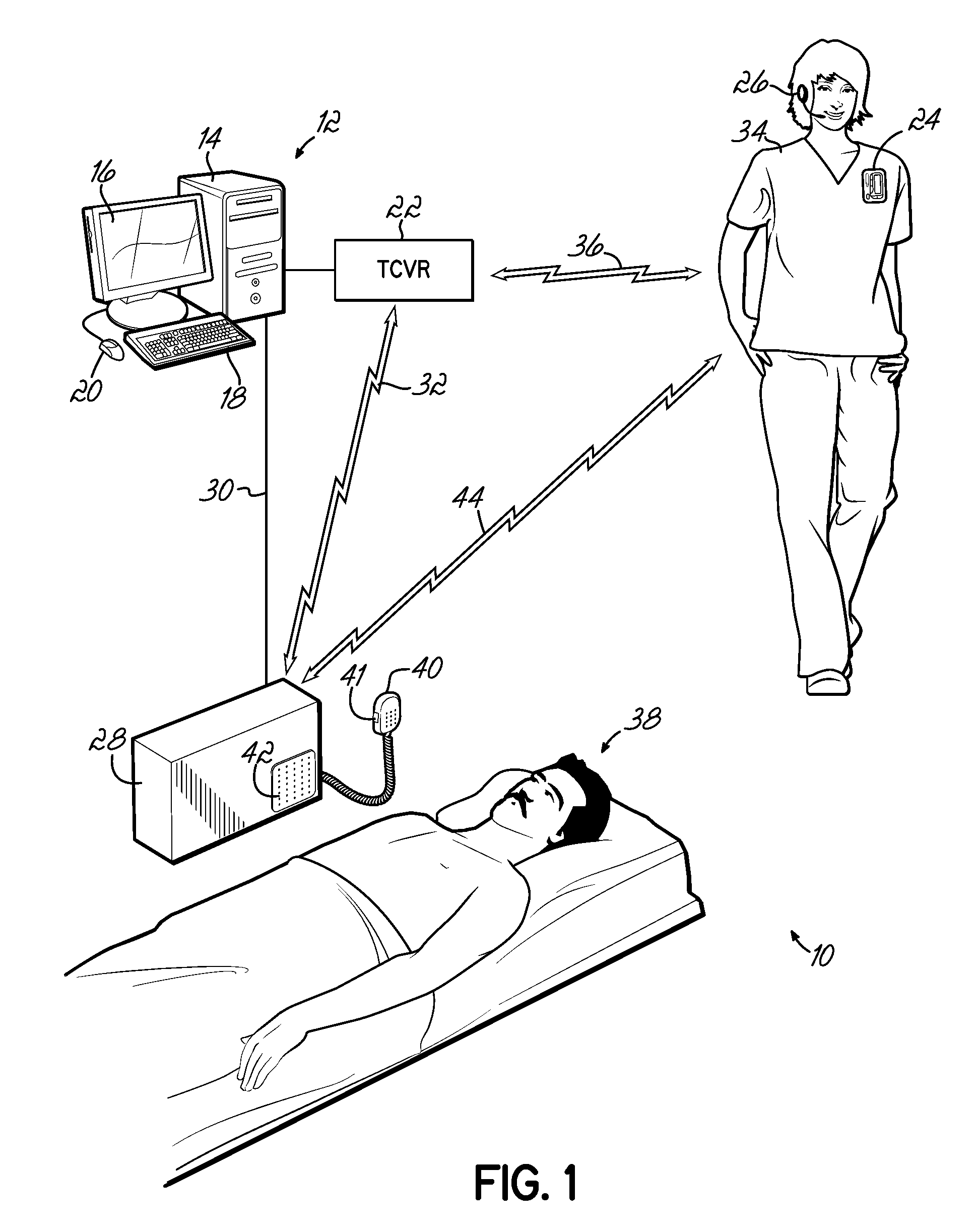 Speech-driven patient care system with wearable devices