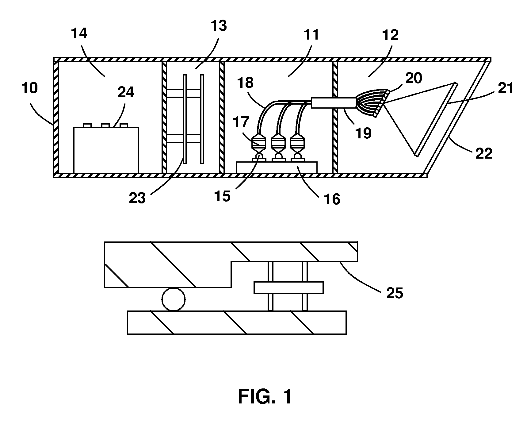 Projection lighting apparatus for marking and demarcation