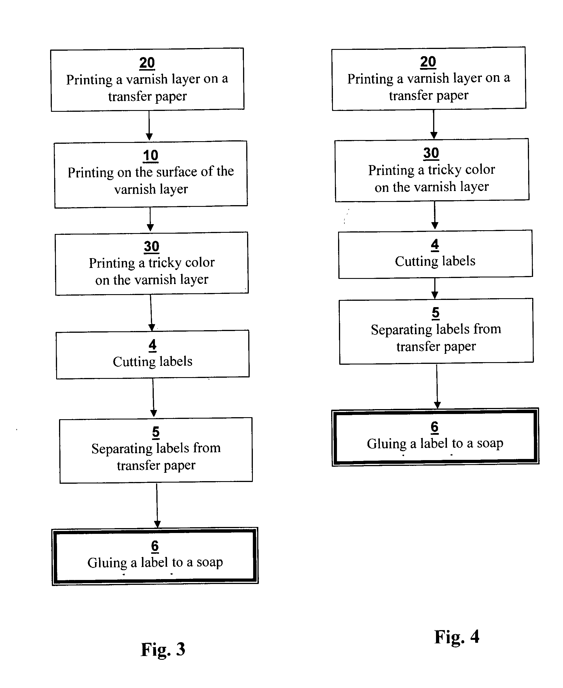 Means And Method Of Printing Upon A Soap Bar