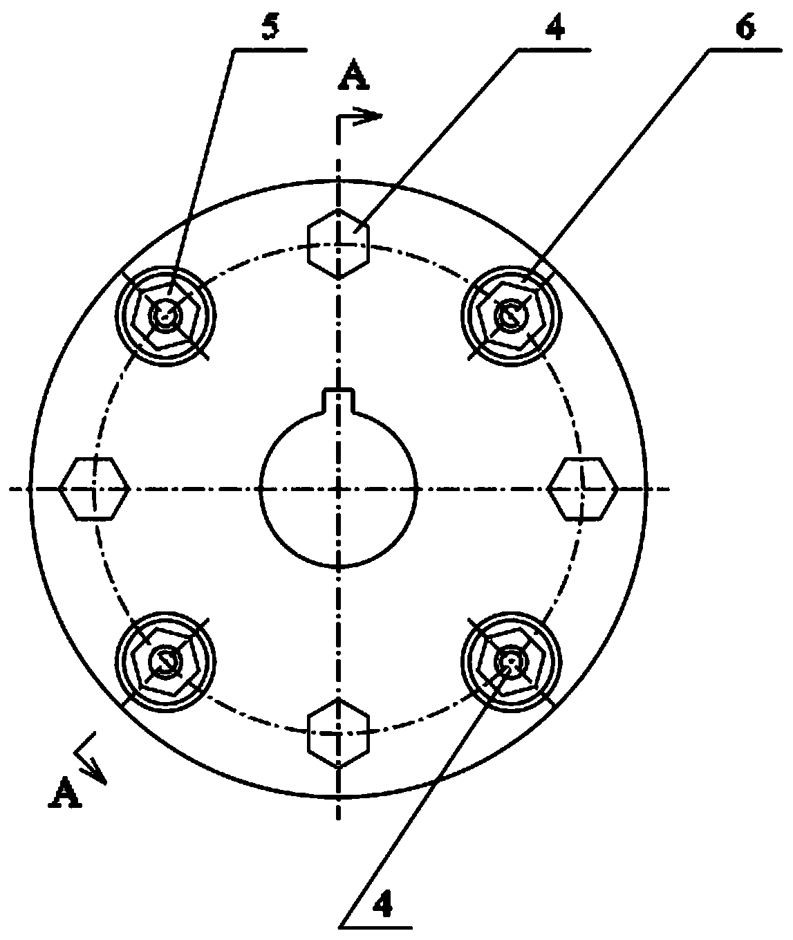 Radial ripple diaphragm coupling