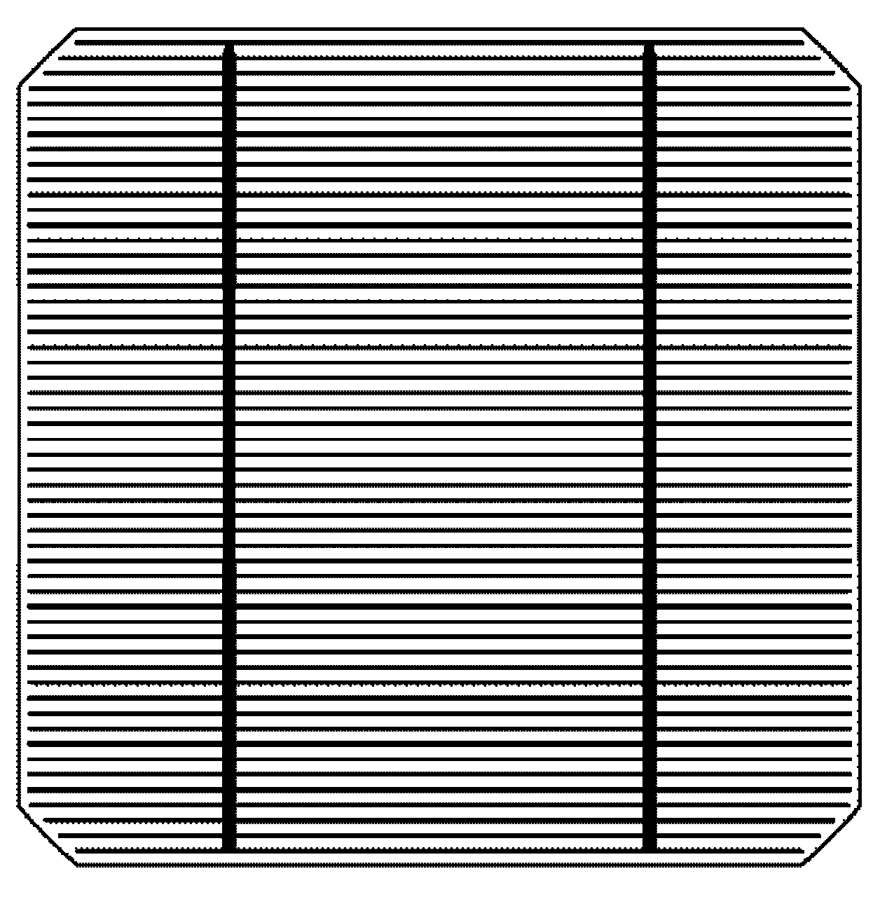 Manufacturing method for front electrode of crystalline silicon solar battery