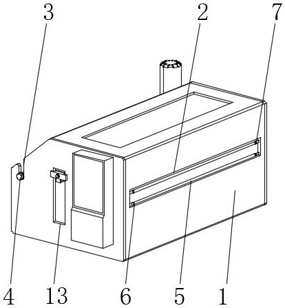 Active and passive adjustment combined thin film tensioning device