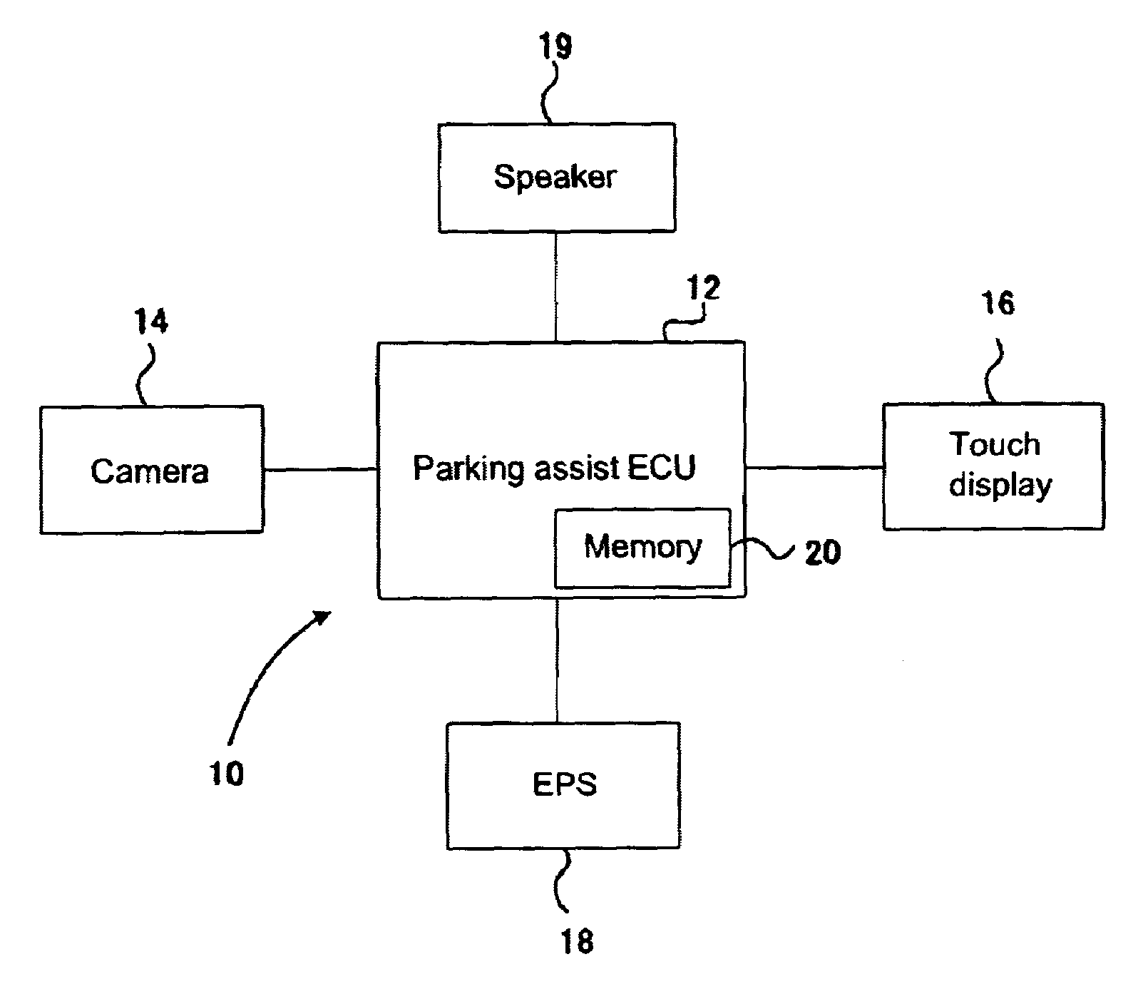 Parking assist device