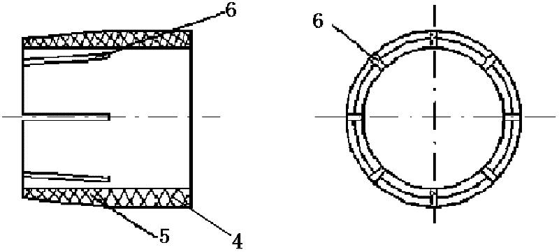 High-adaptability composite material pipe joint