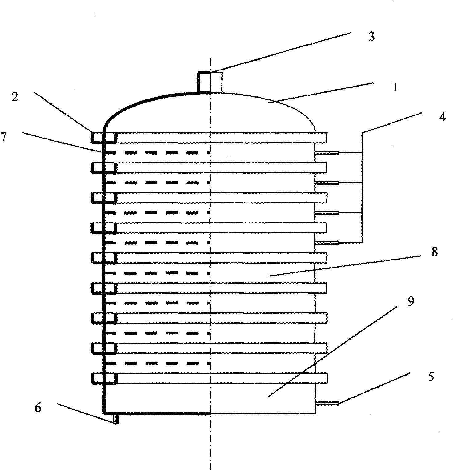 Food steamer type multi-purpose solid anaerobic fermentation device