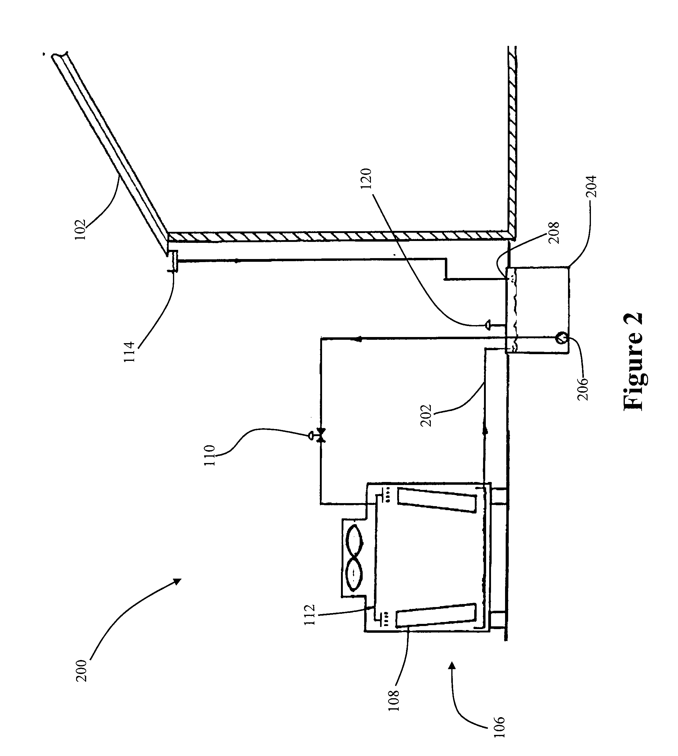 System for Reducing the Condensing Temperature of a Refrigeration or Air Conditioning System by Utilizing Harvested Rainwater