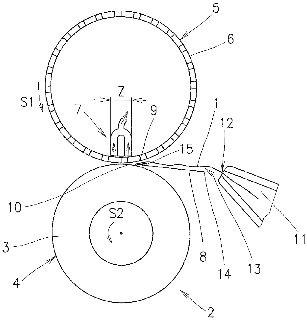 Method for detecting the yarn end on a bobbin in a textile machine producing or processing yarn and a device for performing the method