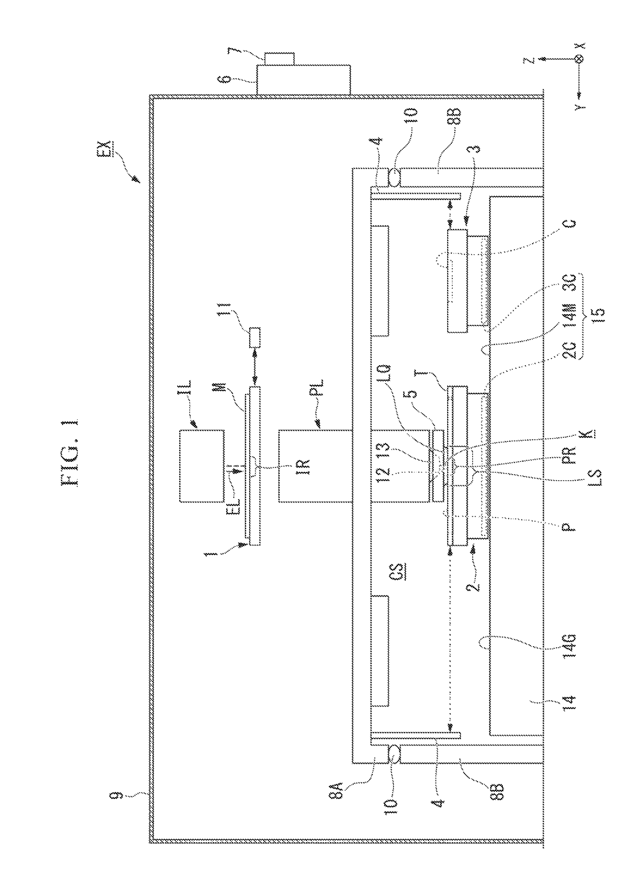 Liquid immersion member, exposure apparatus, exposing method, method for manufacturing device, program, and recording medium