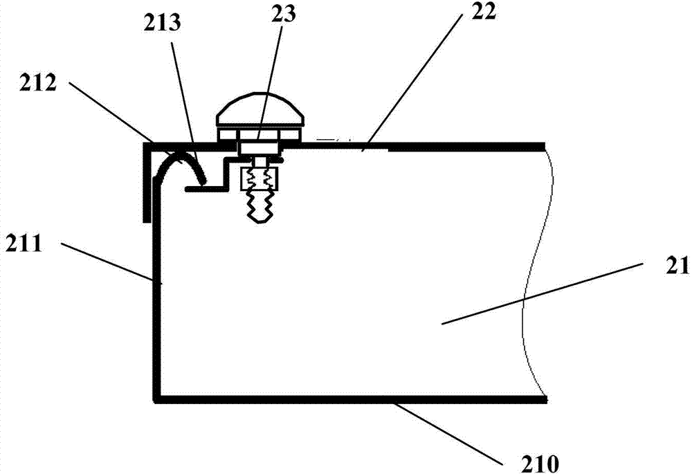 Spiral buckle-connected bridge frame and connecting method thereof