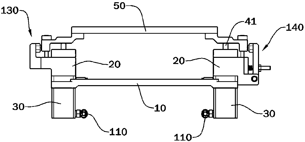 Stage leveling device improving leveling maintenance and used for high performance mask aligner