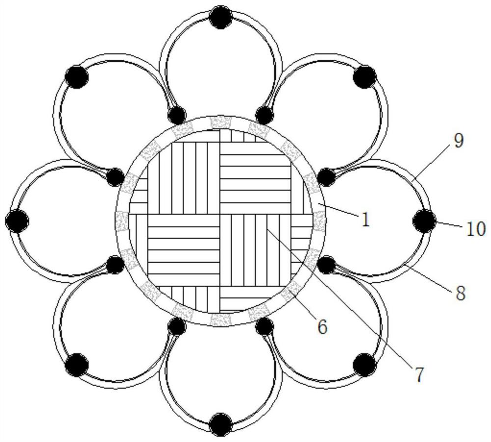 Energy-saving heat exchanger device capable of preventing excessive hot water from affecting condensation effect