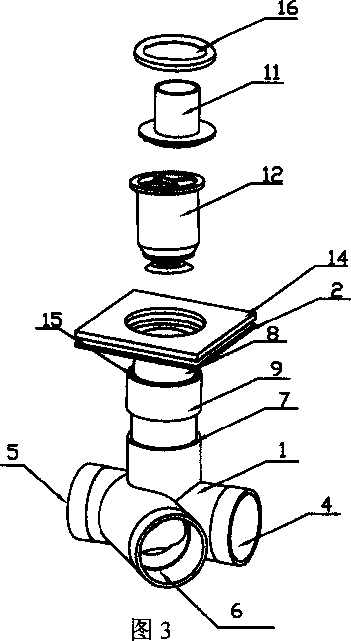 Multifunctional down stream tee joint