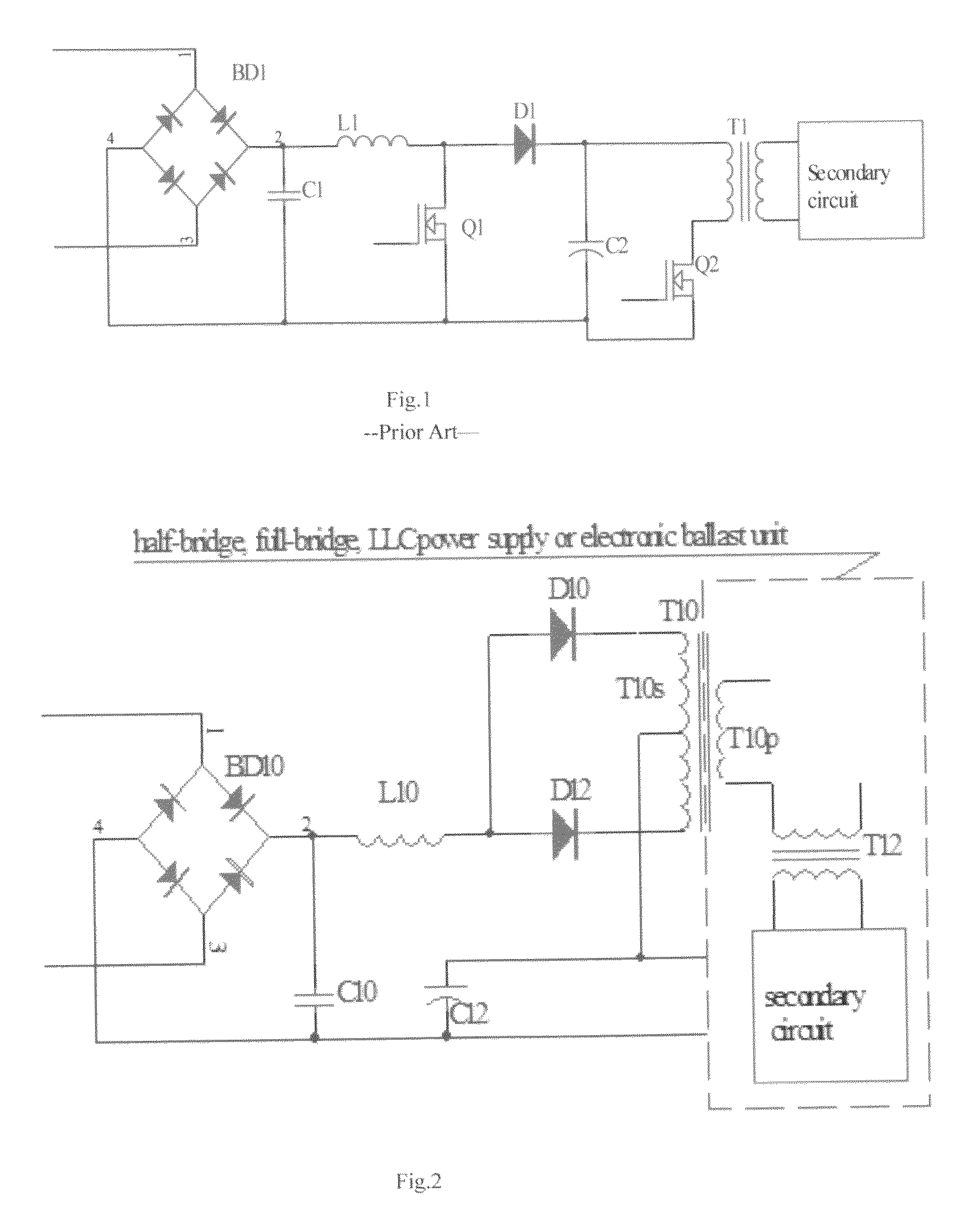 Single stage PFC power supply