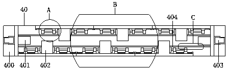 High-efficiency and high-quality folding and film pasting integrated carton three-dimensional packing machine