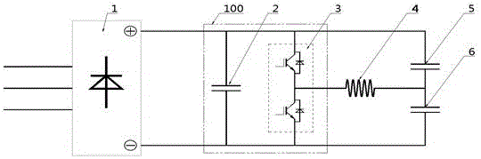 IGBT variable-frequency power source for energy-saving intermediate-frequency smelting furnace