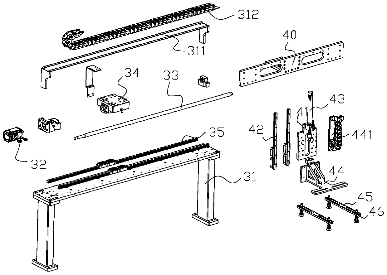 Clamping device for printed circuit board detection