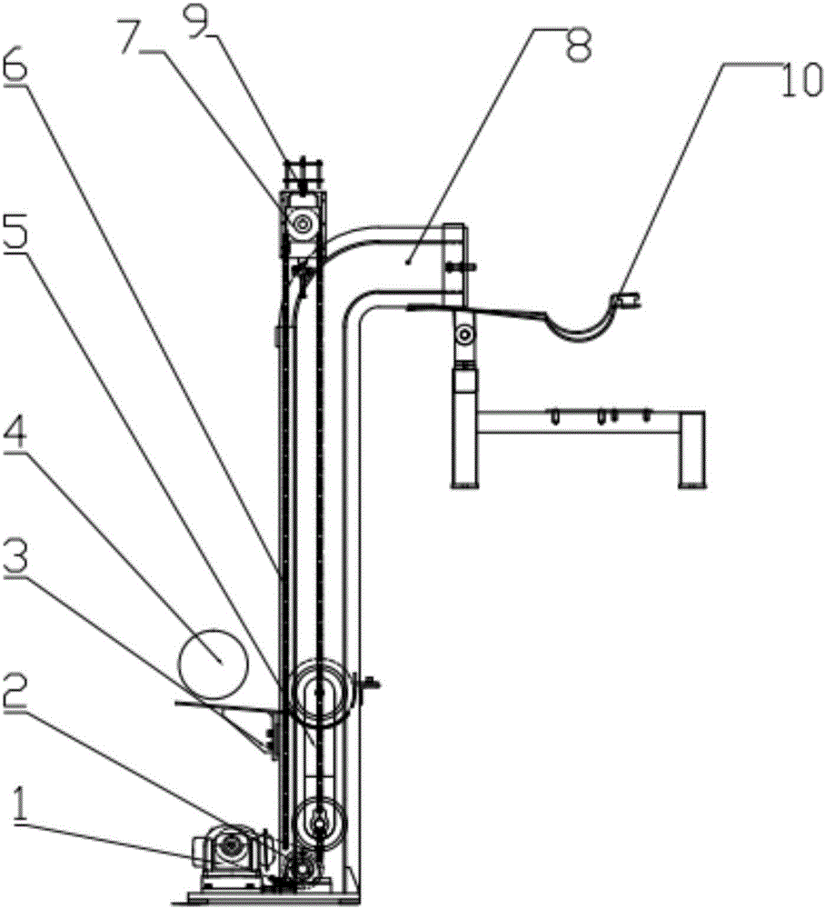 Automatic conveying device for welding powder balls for welding rods