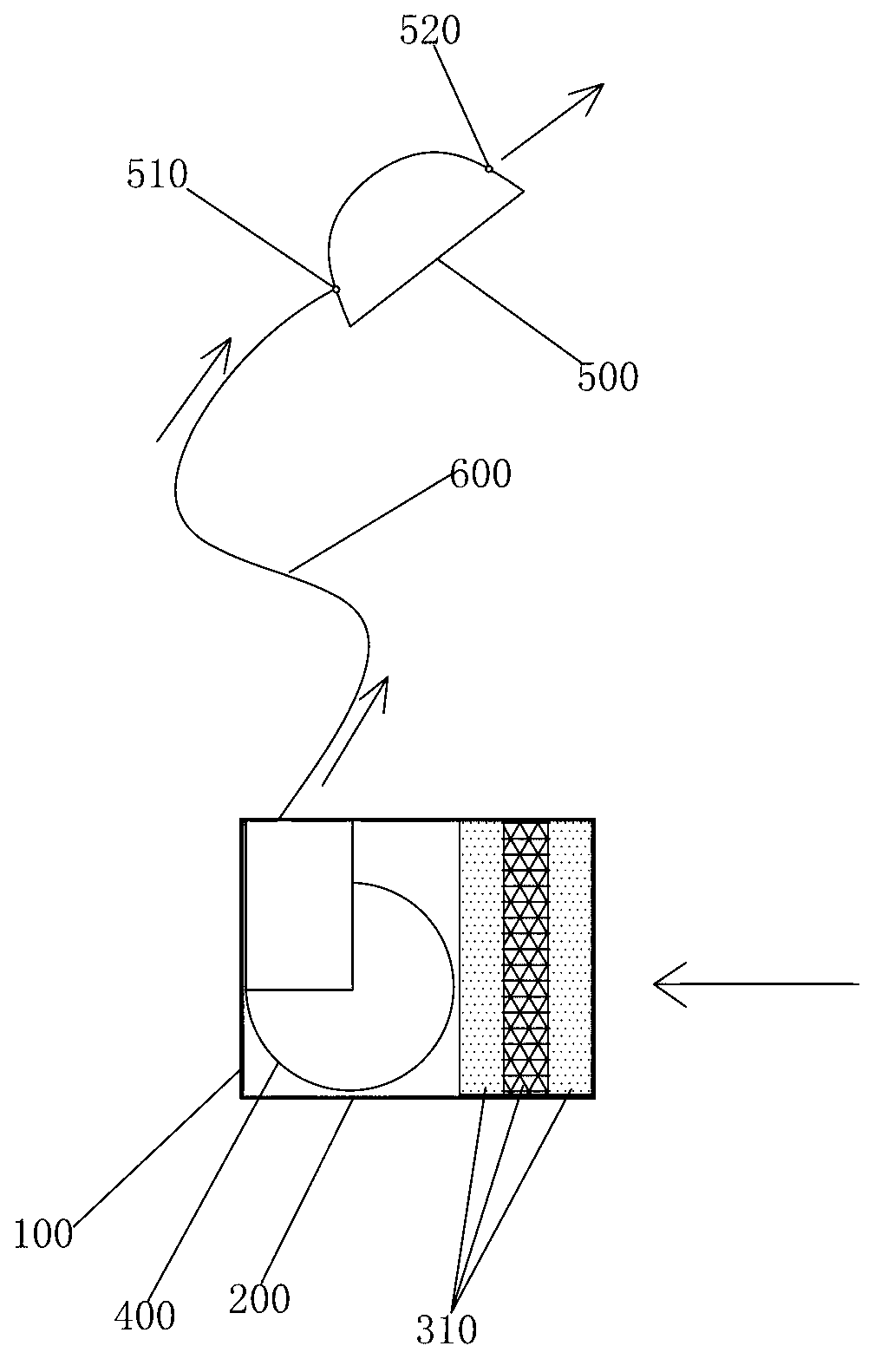 Portable air purifying filter