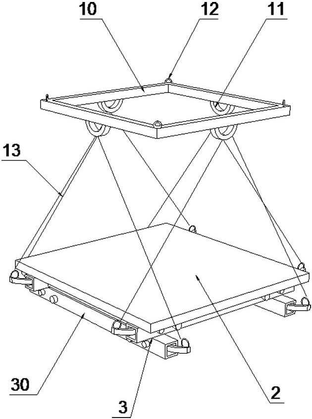 Vertical tower drum accessory hoisting tool