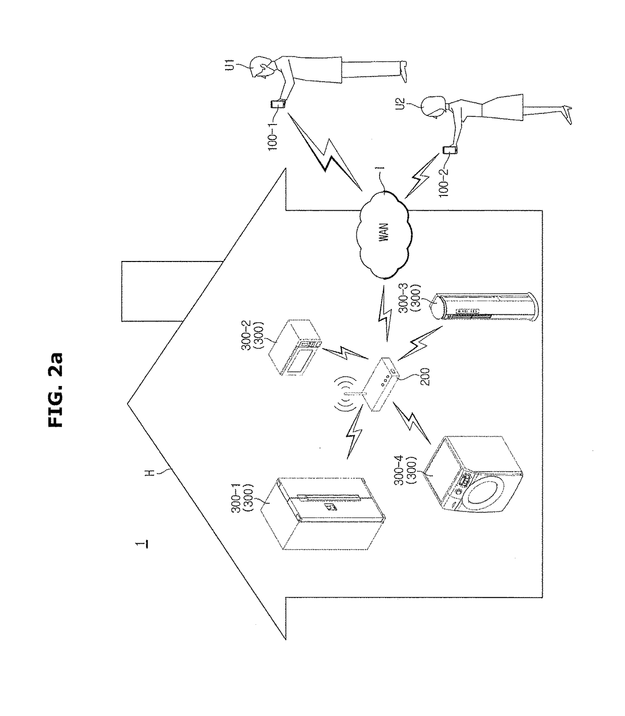 Home appliance and home network system using the same