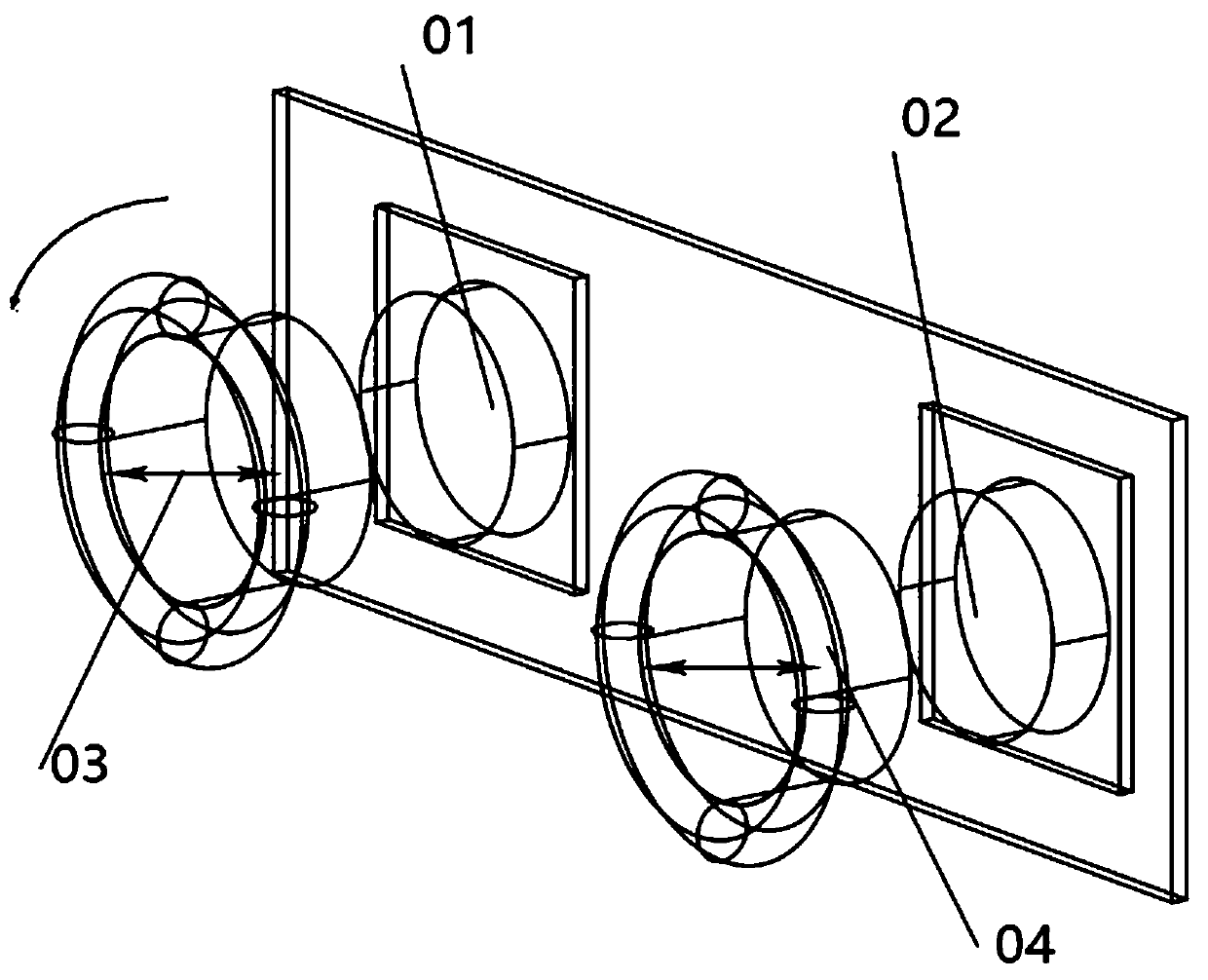 Adaptive filter matching binocular camera module and stereo matching method thereof