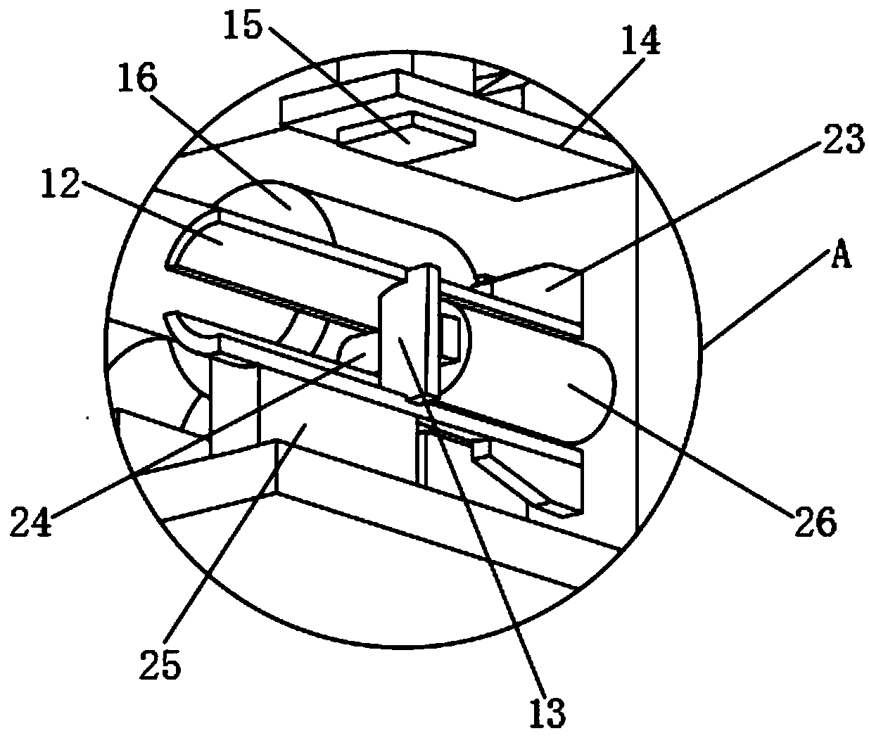 A computer network security isolation device