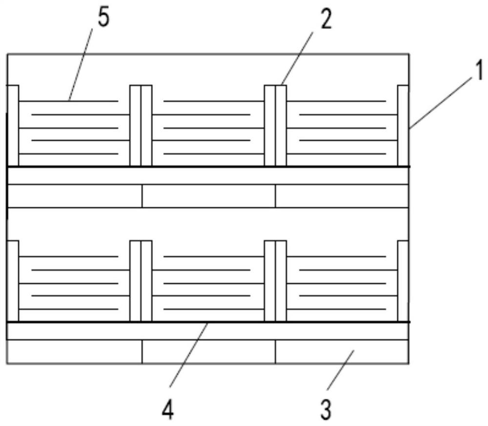 Method for massively raising spodoptera frugiperda by using wheat hydroponic seedling tray