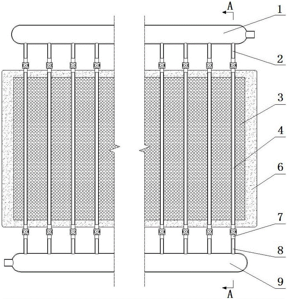 Sensible heat accumulating type direct steam generation system based on parallel connection regulation as well as method