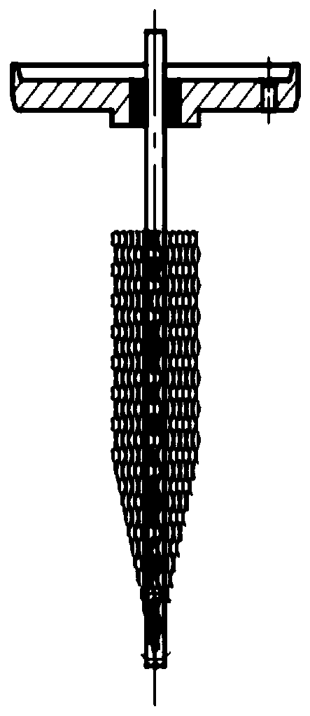 Current collector of capacity type battery