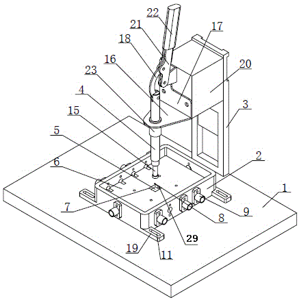 Test seat of passive microwave radio frequency transformer