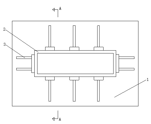 Method for testing flexural tensile strength of pavement concrete under complete road surface