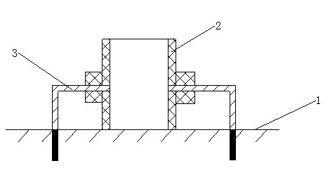 Method for testing flexural tensile strength of pavement concrete under complete road surface