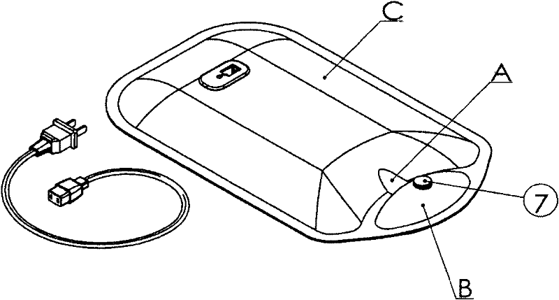 Automatic pressure control device capable of preventing explosion of hot water bottle constantly