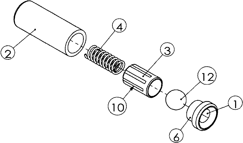 Automatic pressure control device capable of preventing explosion of hot water bottle constantly