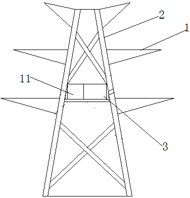 Remote pre-warning system for monitoring humidity of power transmission and transformation grid