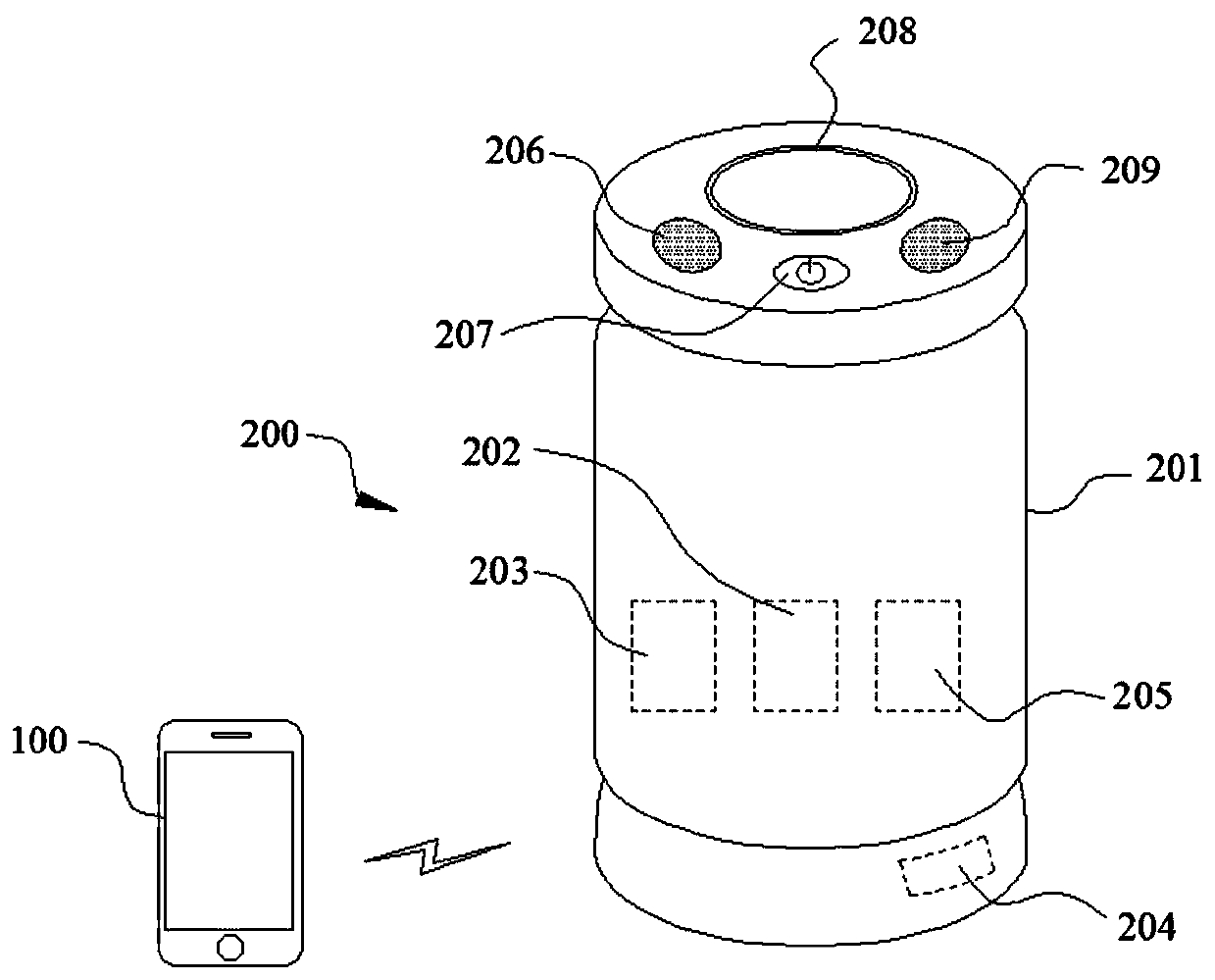 Control method and device for sleep aiding lamp