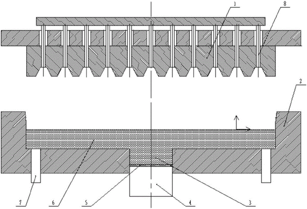 Liquid forging die and method for crusher jaw plates