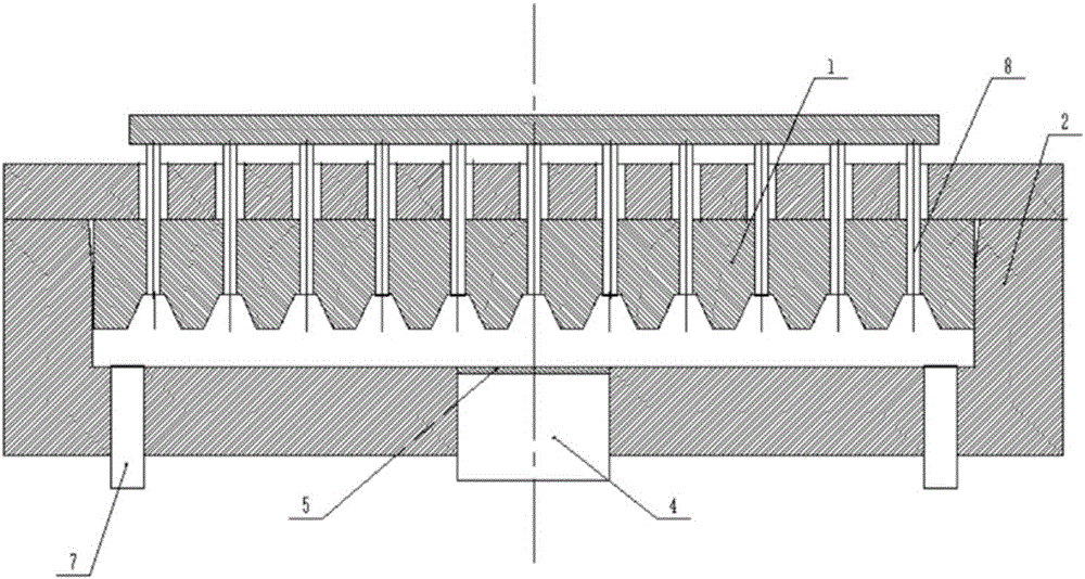 Liquid forging die and method for crusher jaw plates