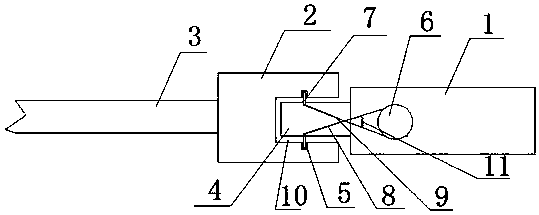 Tool clamping device for wood engraving machine