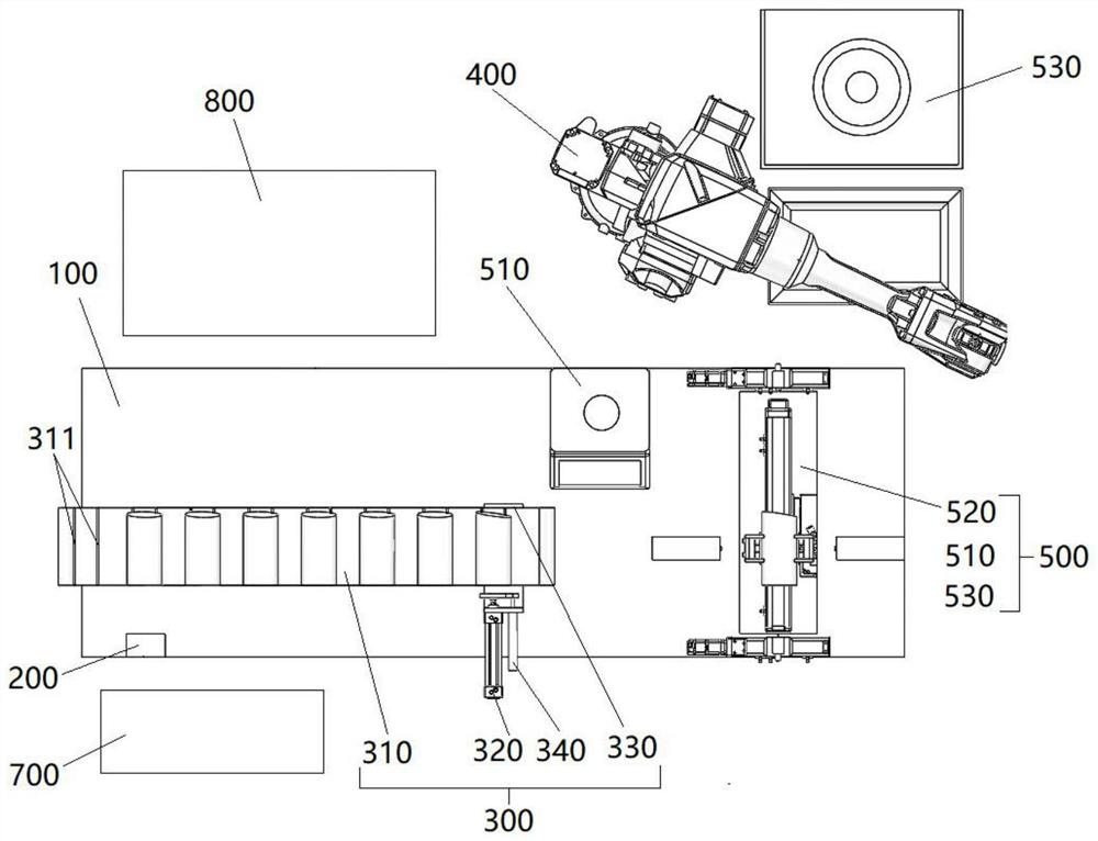 Rock physical parameter measurement system and method