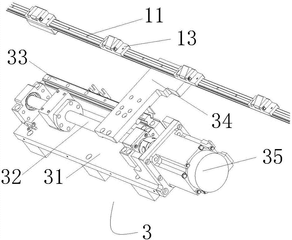 Jig backflow mechanism and working method thereof