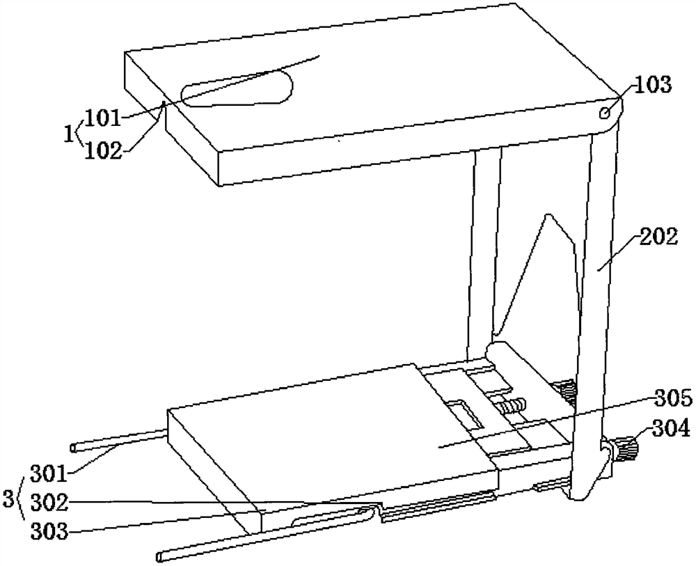 Foldable wall-mounted fixing device for wall-mounted instrument