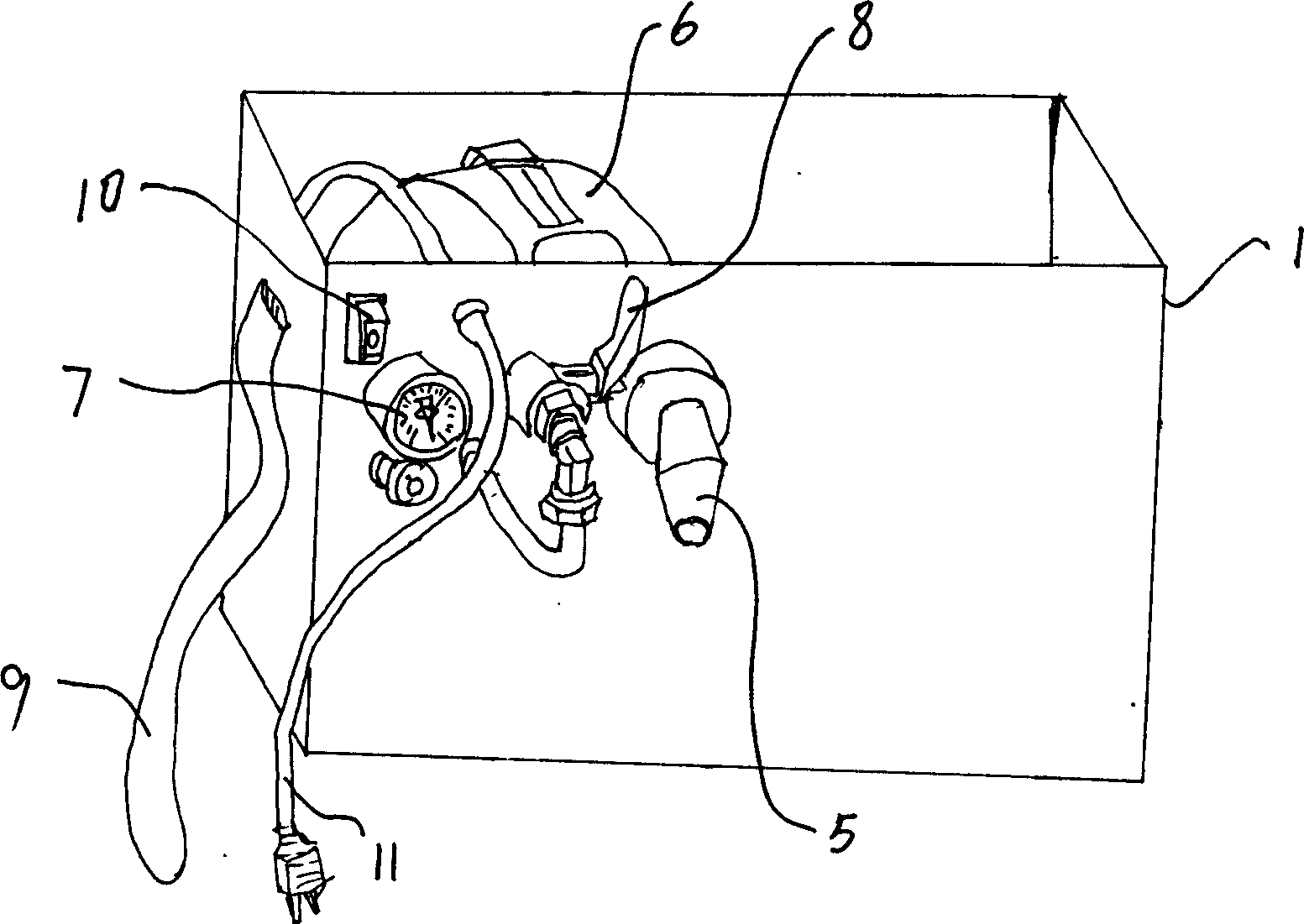 Electric cupping equipment